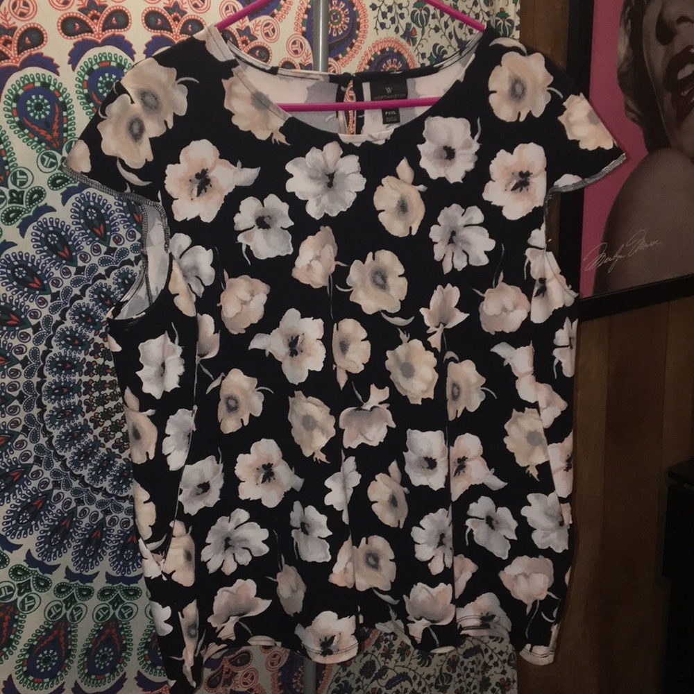 Worthington Floral Blouse